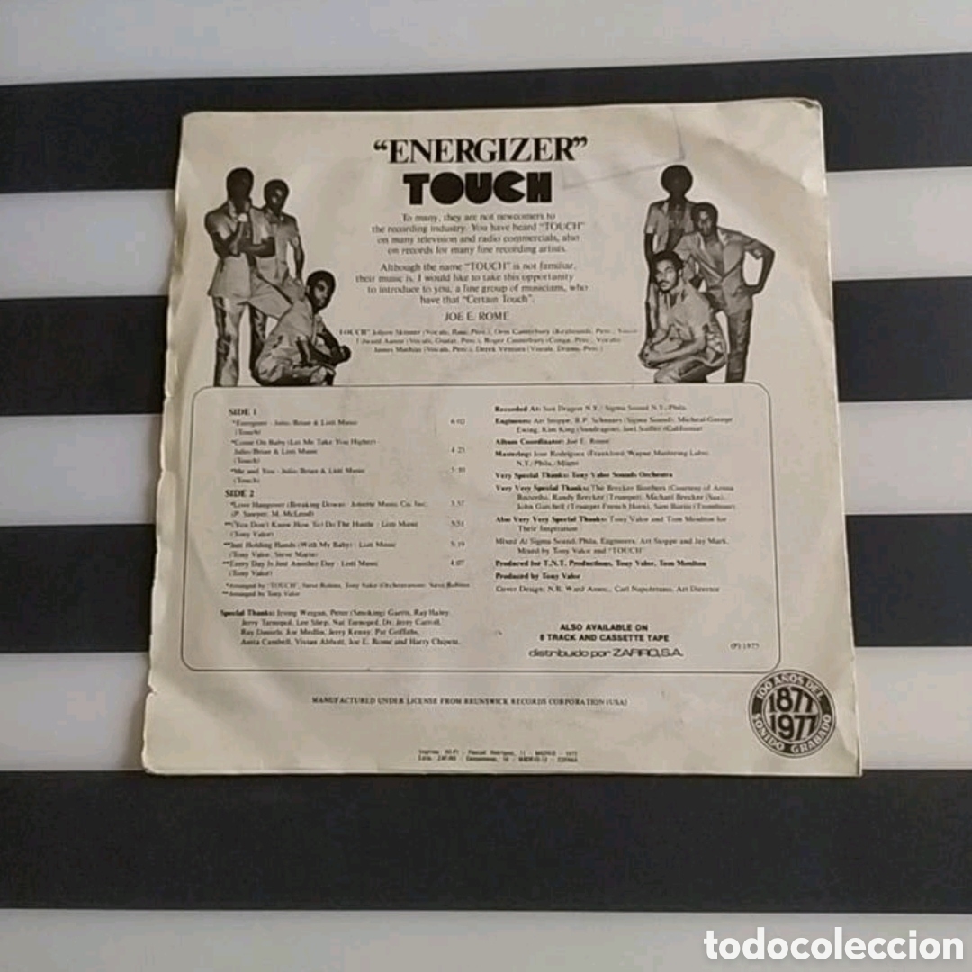 Discos de vinilo: Single Touch. Energizer - Foto 2