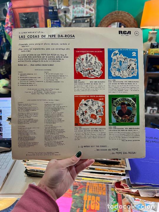 Discos de vinilo: LP LAS COSAS DE PEPE DA ROSA - VOL 5 - Foto 2