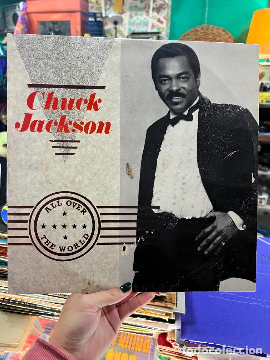 Discos de vinilo: LP CHUCK JACKSON - ALL OVER THE WORLD - Foto 1