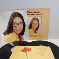 Discos de vinilo: NANA MOUSKOURI / NUESTRAS CANCIONES / DOBLE LP-PHILIPS-1991 / MBC. ***/*** LETRAS. Lote 391316724