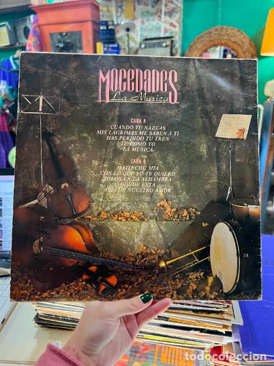 Discos de vinilo: LP MOCEDADES - LA M&Uacute;SICA - Foto 2