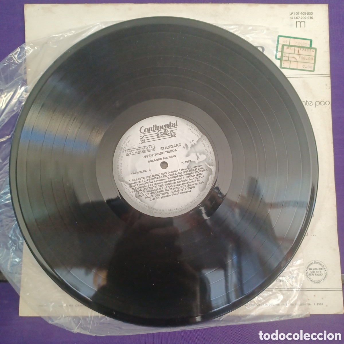 Discos de vinilo: ROLANDO BOLDRIN - INVENTANDO ( MODA ) 1982 CONTINENTAL BRASIL - Foto 6