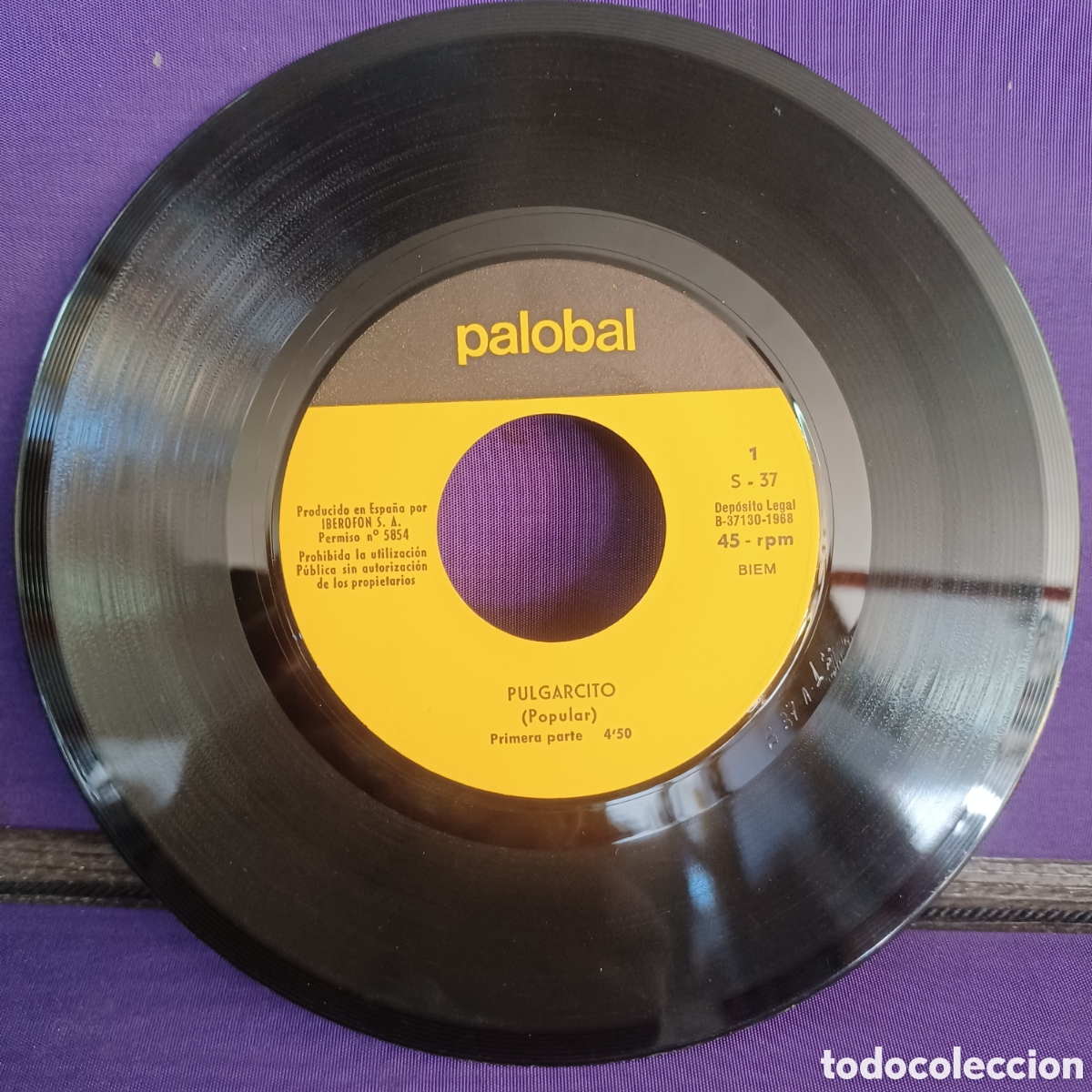 Discos de vinilo: PULGARCITO - SINGLE + CUENTO - Foto 4