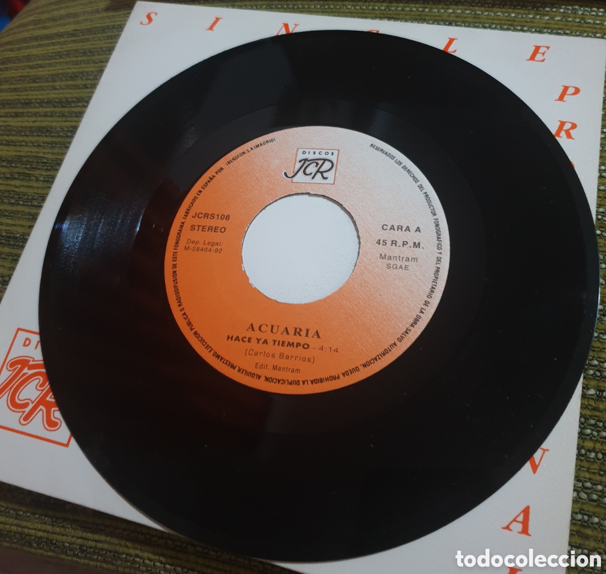 Discos de vinilo: Acuaria - hace ya tiempo - Foto 2