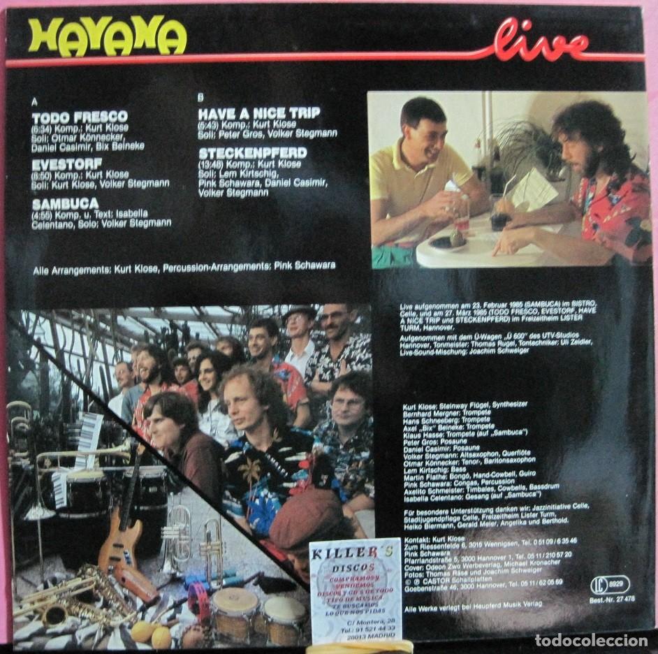 Discos de vinilo: Havana &ndash; Live - Foto 2