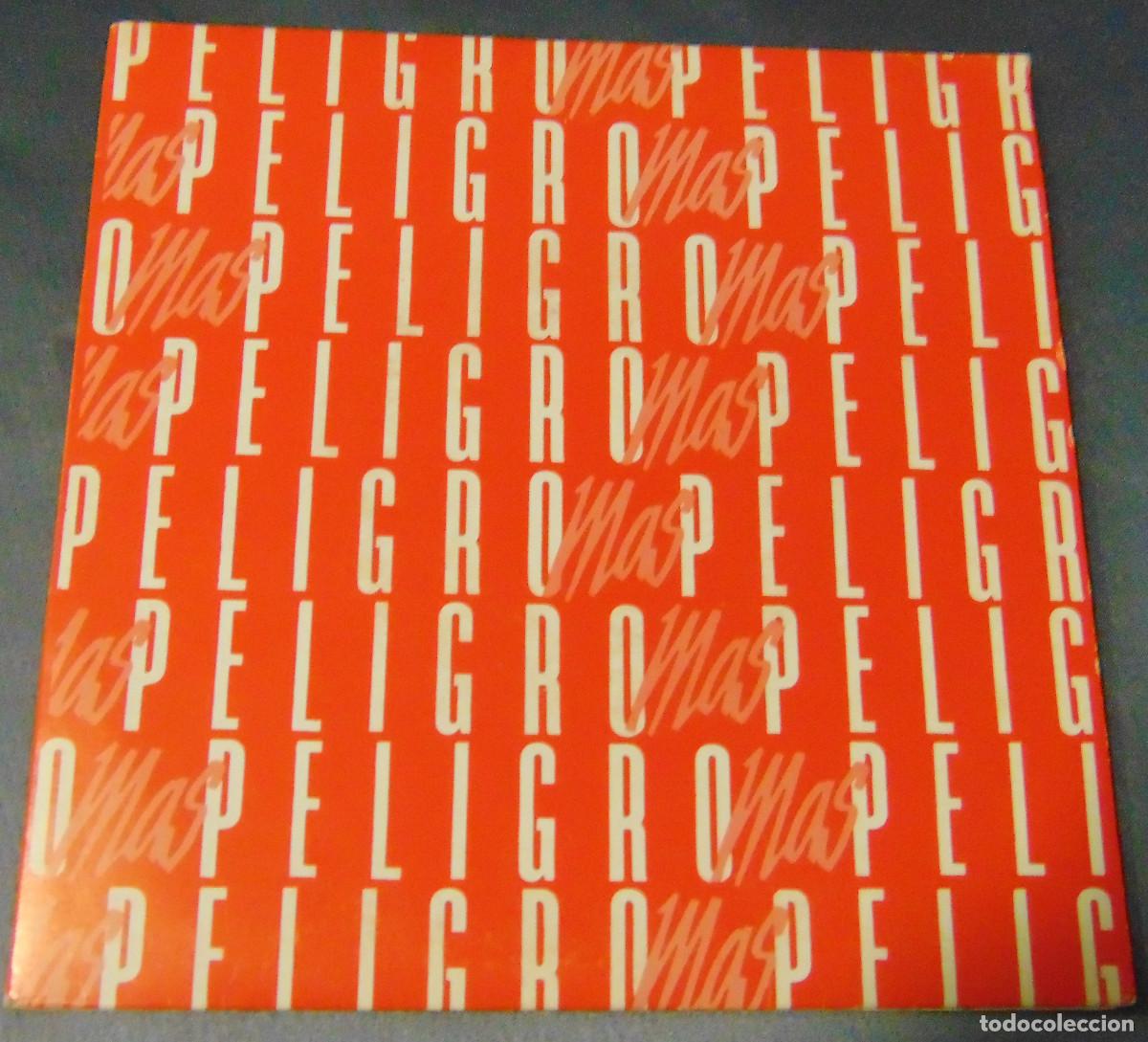 Discos de vinilo: PELIGRO - MAS - SINGLE PROMO 1990 - Foto 1