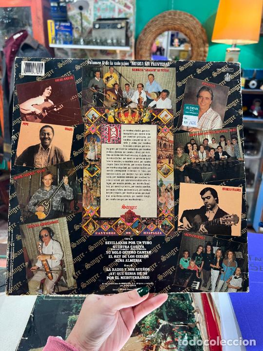 Discos de vinilo: LP CANTORES DE HISPALIS - SANGRE - Foto 2