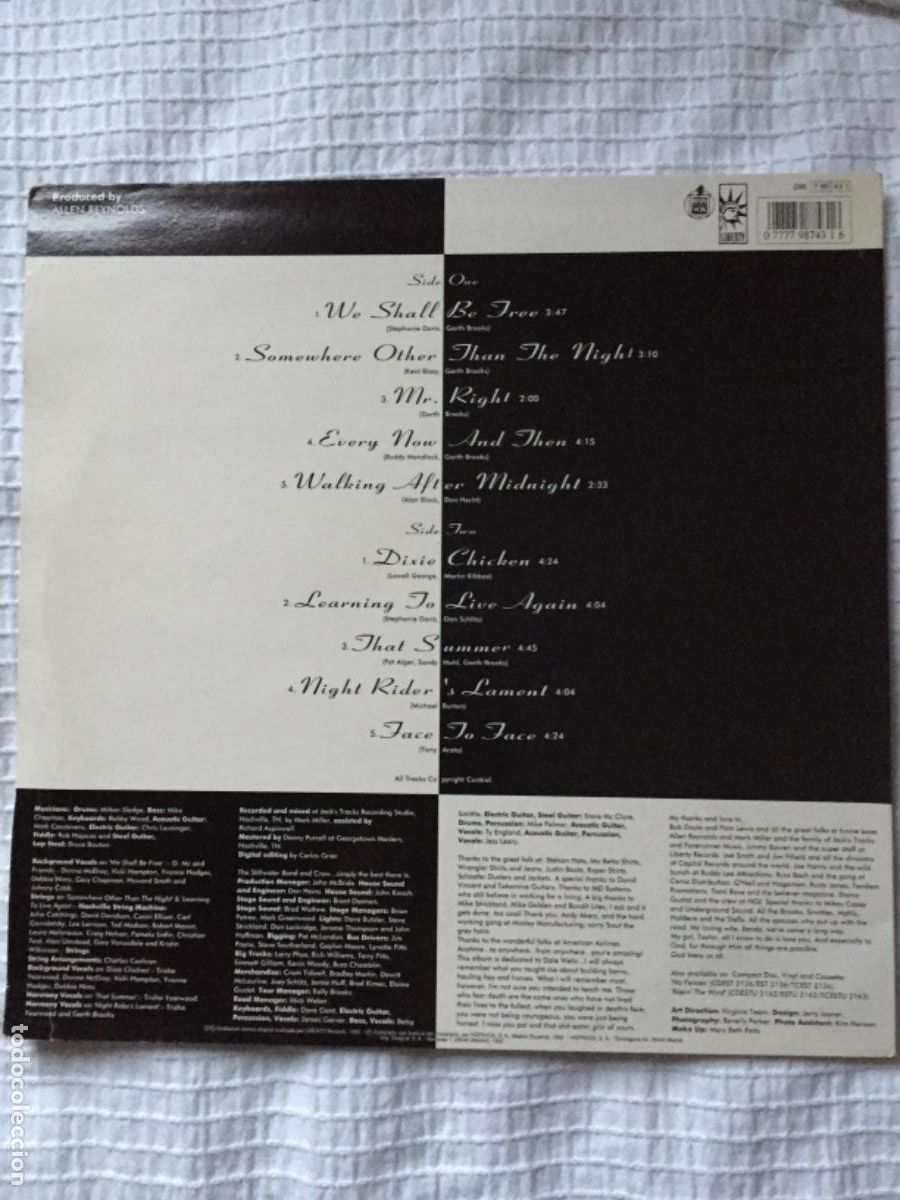 Discos de vinilo: GARTH BROOKS. The Chase. (vinilo lp 1992) - Foto 2