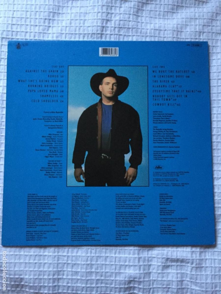 Discos de vinilo: GARTH BROOKS. Ropin the wind. (vinilo lp 1992) - Foto 2
