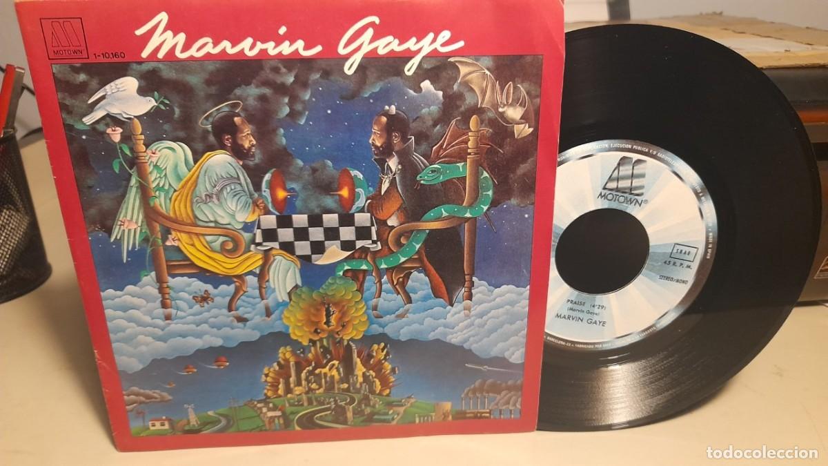 Discos de vinilo: SG MARVIN GAYE : PRAISE - Foto 1