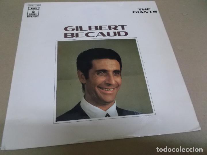 Discos de vinilo: GILBERT BECAUD (LP) THE GIANTS A&Ntilde;O &ndash; 1970 - Foto 1