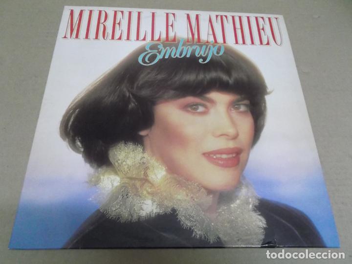 Discos de vinilo: MIREILLE MATHIEU (LP) EMBRUJO A&Ntilde;O &ndash; 1989 - Foto 1