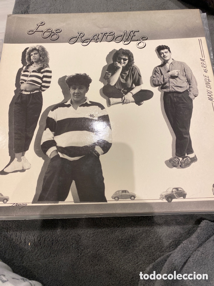 Discos de vinilo: LOS RATONES - GUIRIS MAXI SINGLE 1988 - Foto 1
