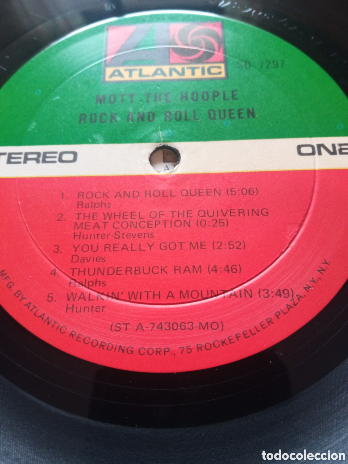 Discos de vinilo: Mott The Hoople - Rock and Roll Queen - Foto 3