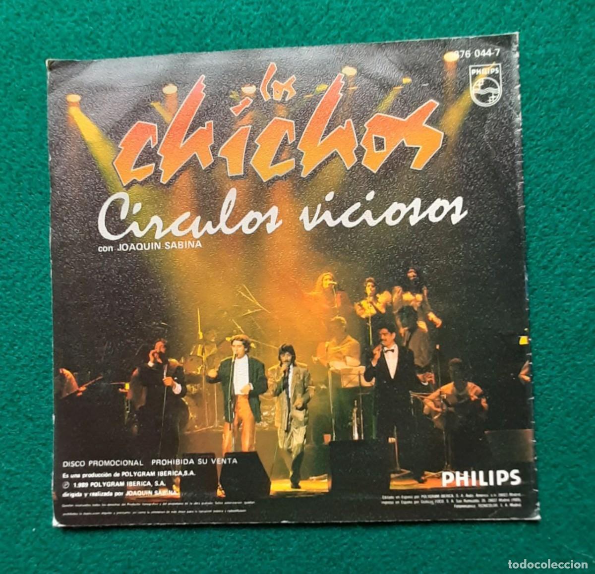 Discos de vinilo: LOS CHICHOS - SINGLE LIBRE Y SINGLE EL VAQUILLA - DISCO SIN USAR - Foto 2