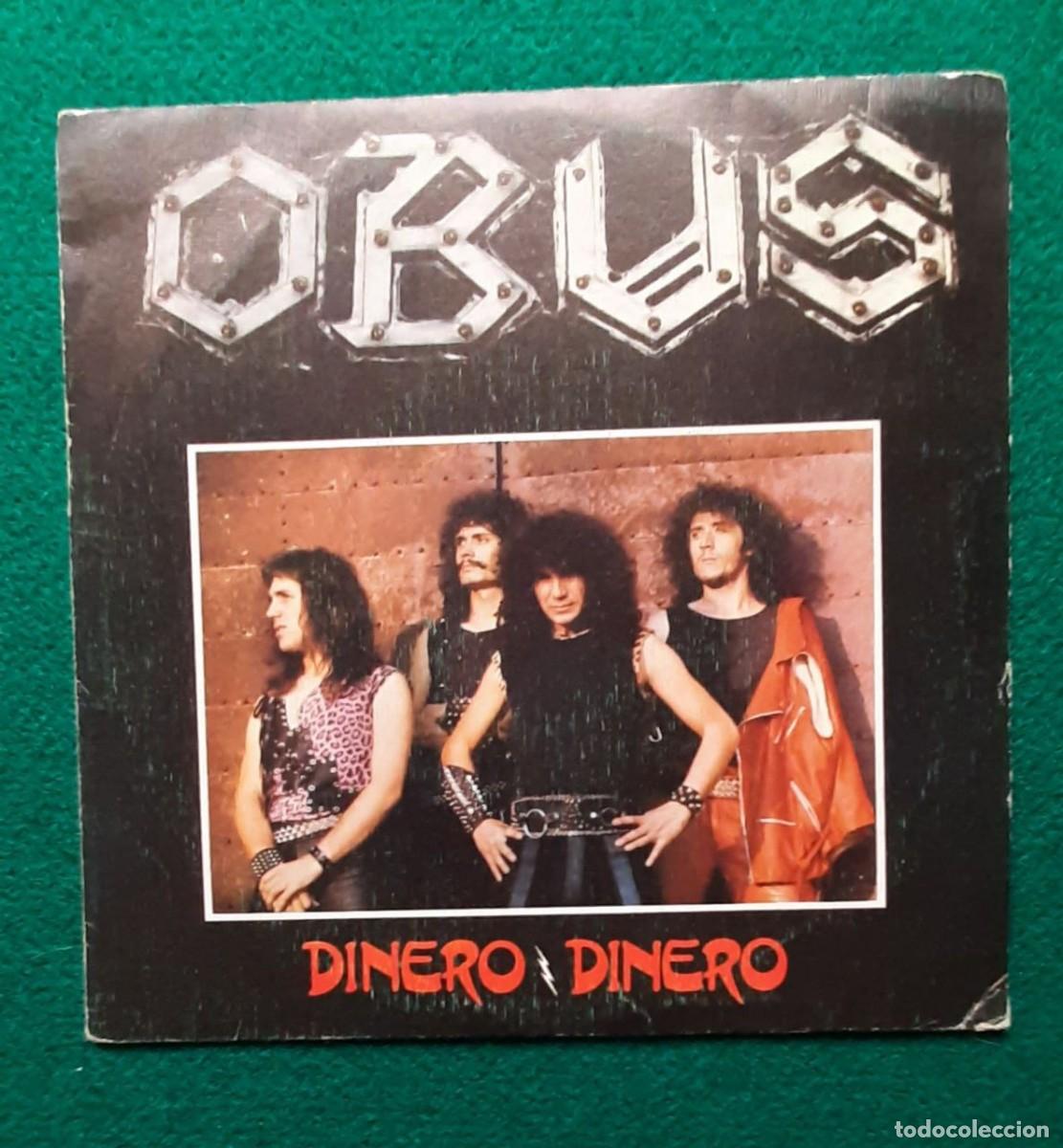 Discos de vinilo: OBUS - SINGLE DINERO DINERO - DISCO SIN USAR - Foto 1