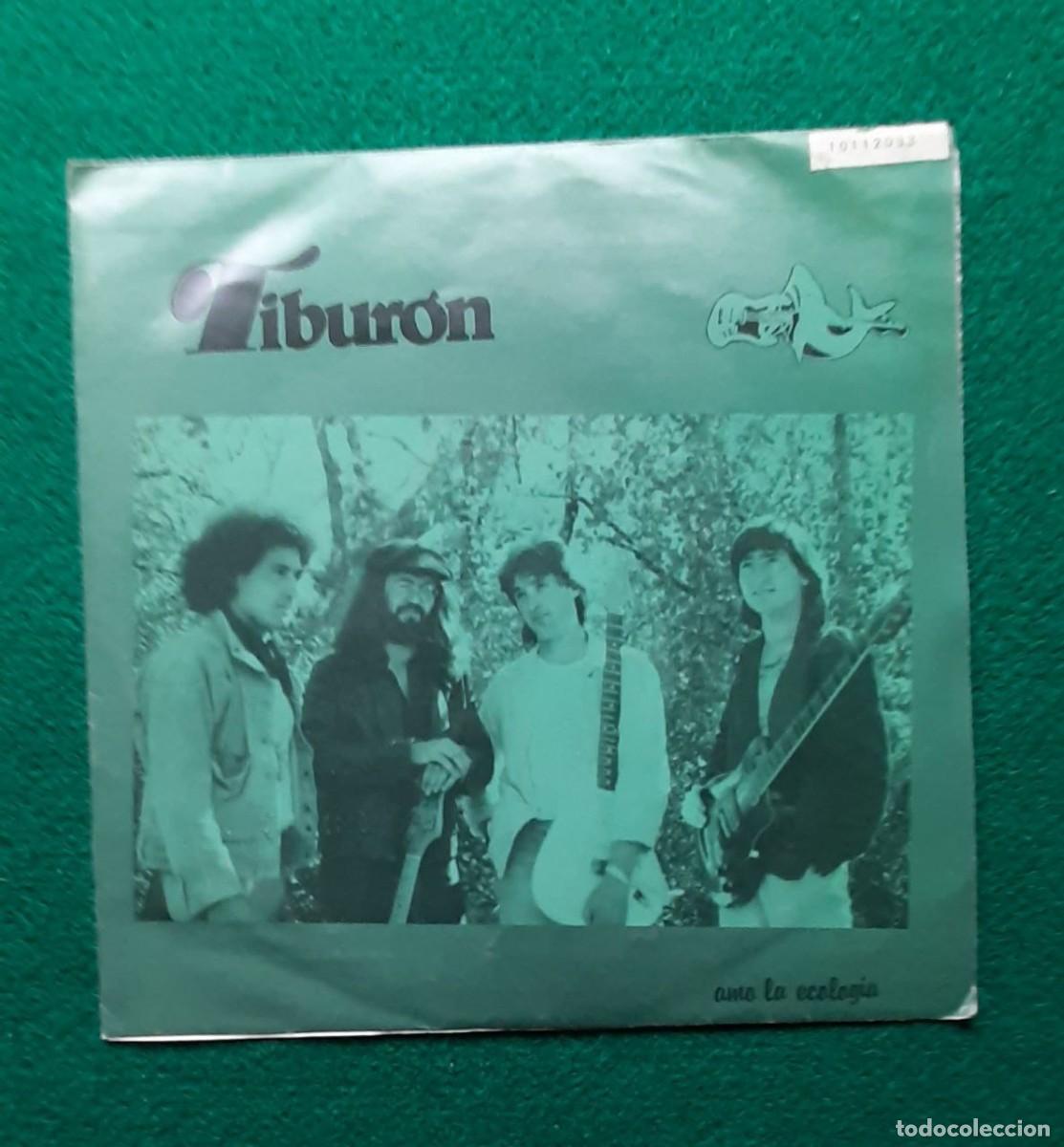 Discos de vinilo: TIBURON - SINGLE AMO LA ECOLOGIA - DISCO SIN USAR - Foto 1