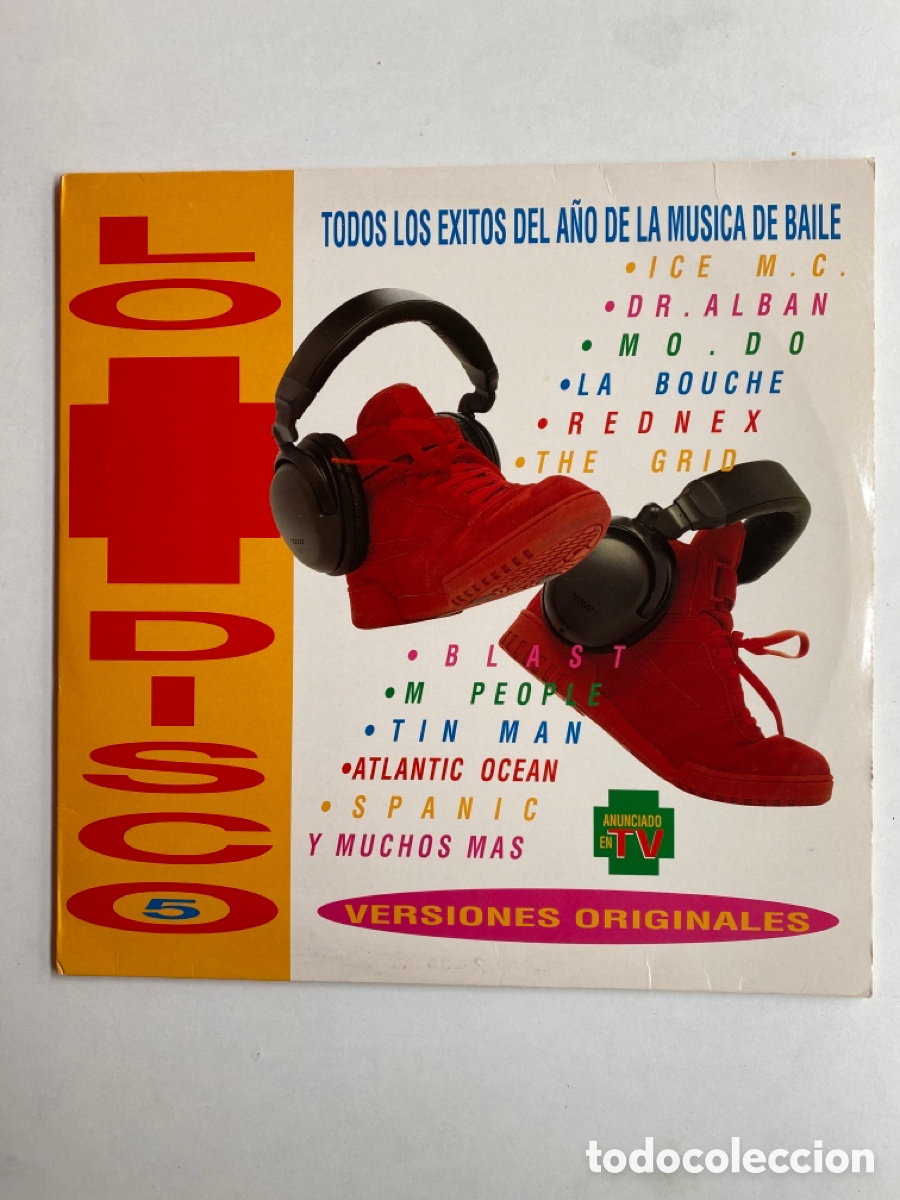 Discos de vinilo: LO MAS DISCO 5-2 LP-1994-POCO USO - Foto 1