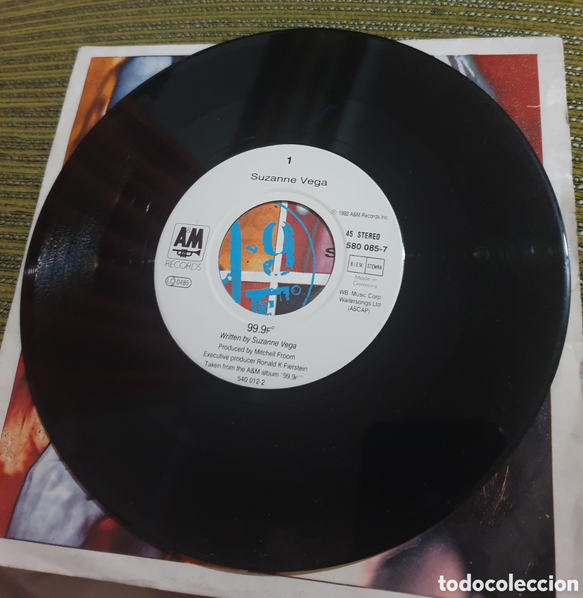 Discos de vinilo: Suzanne Vega - 9.9F - Foto 2