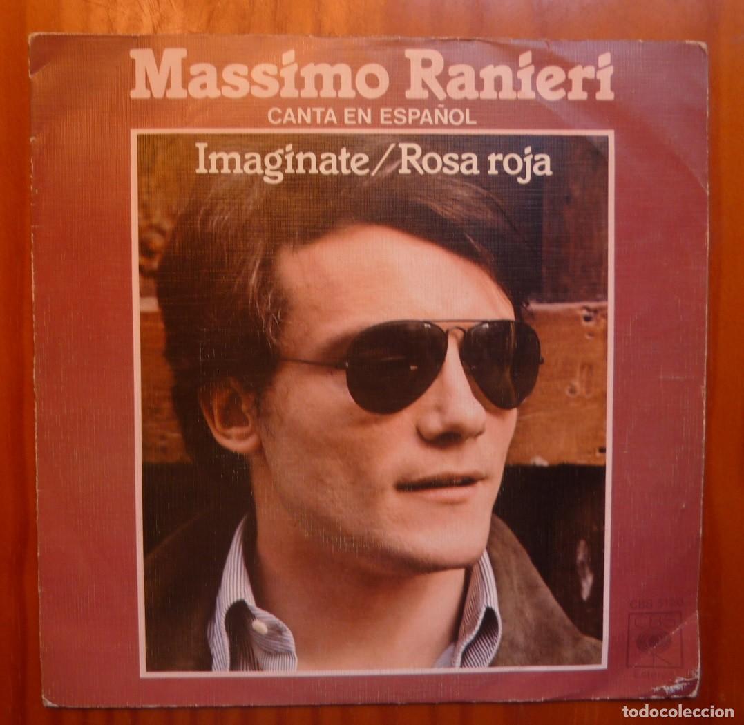 Discos de vinilo: MASSIMO RANIERI / IMAGINATE / 1977 / SINGLE - Foto 1