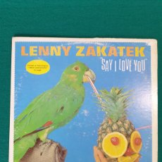 Discos de vinilo: LENNY ZAKATEK ‎– SAY I LOVE YOU