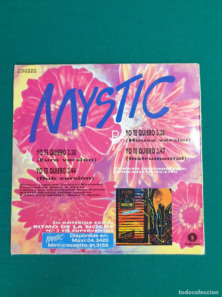 Discos de vinilo: Mystic &ndash; Yo Te Quiero - Foto 2