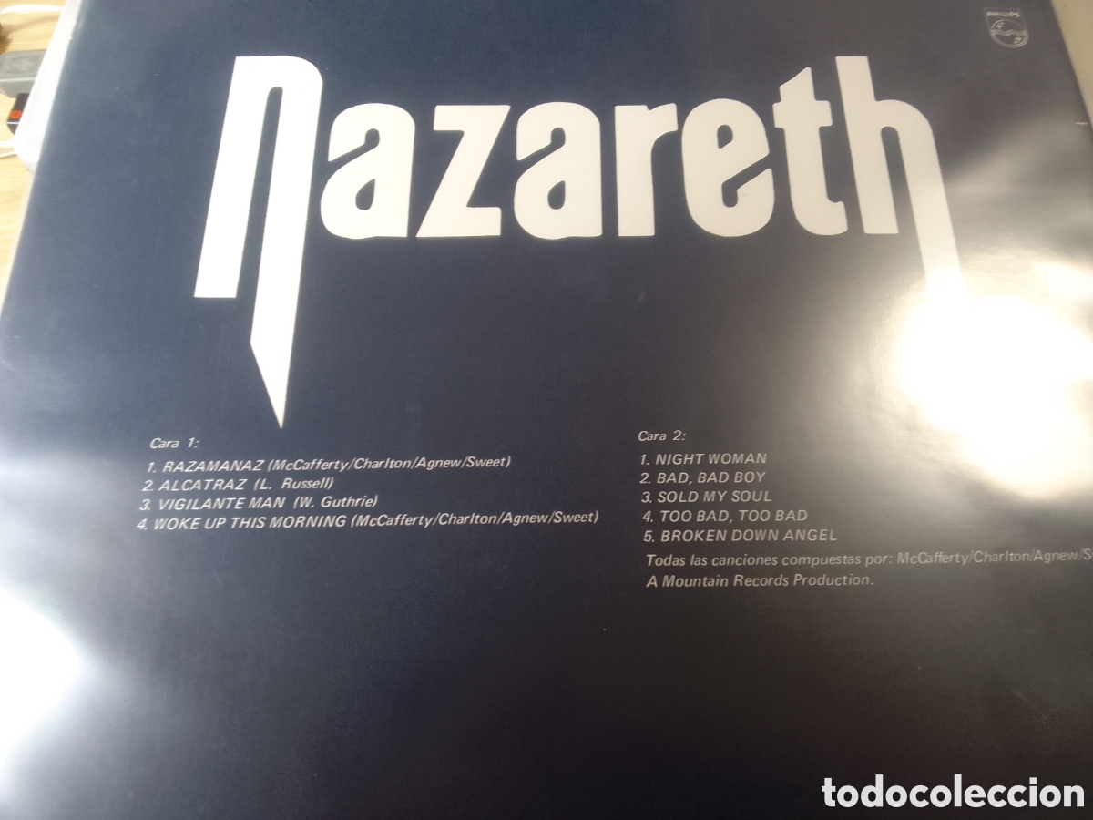 Discos de vinilo: NAZARETH RAZAMANAZ - Foto 2
