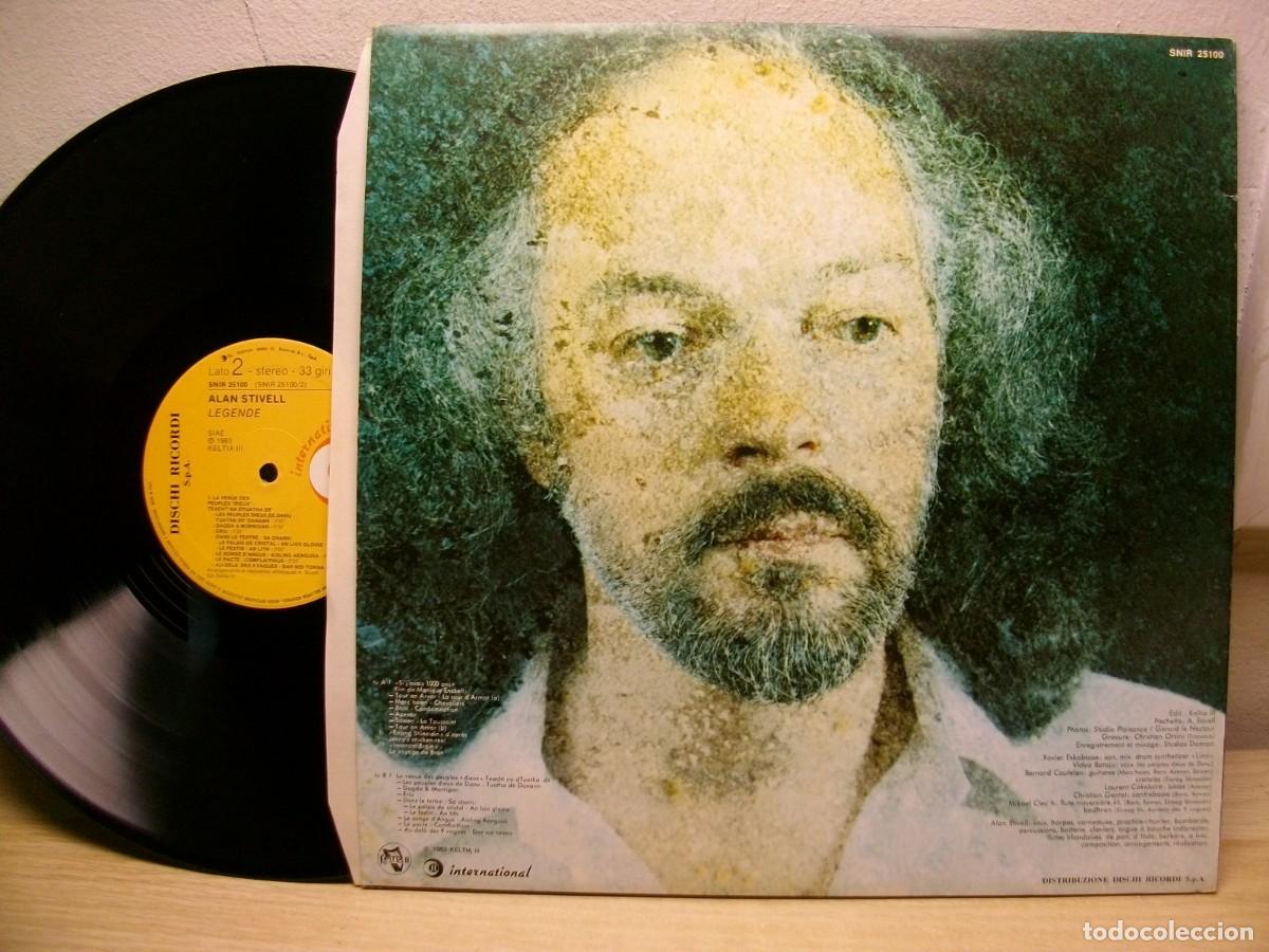 Discos de vinilo: Alan Stivell &ndash; Legend - Mojenn - L&eacute;gende LP - Foto 2