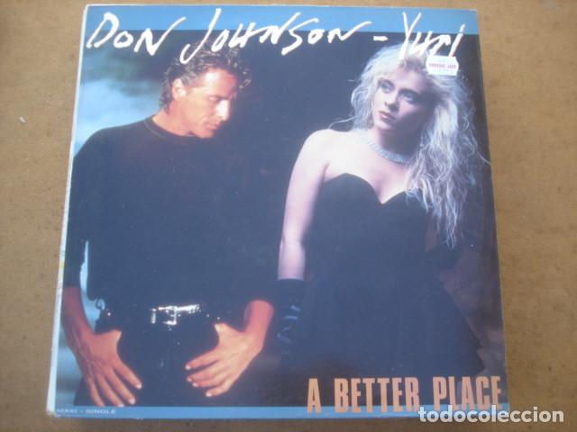 Discos de vinilo: Don Johnson / Yuri A Better Place - Foto 1