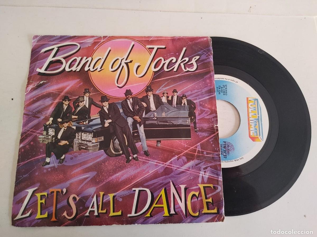 Discos de vinilo: BAND OF JOCKS-SINGLE LET&acute;S ALL DANCE - Foto 1