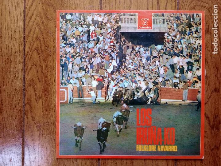 Discos de vinilo: Los Iru&ntilde;a-ko -. Folklore navarro - Foto 1