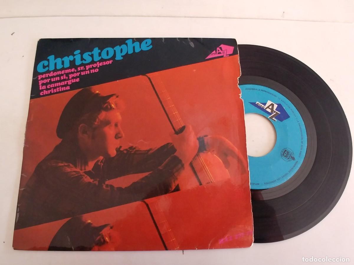 Discos de vinilo: CHRISTOPHE-EP PERDONEME SR. PROFESOR +3 - Foto 1