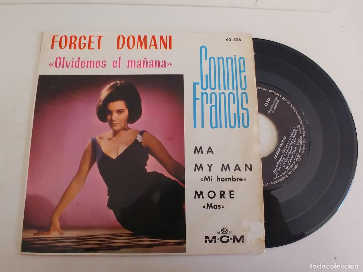 Discos de vinilo: CONNIE FRANCIS-EP FORGET DOMANI +3 - Foto 1