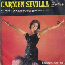 Discos de vinilo: CARMEN SEVILLA - CABECITA LOCA - EP DE VINILO - C-9