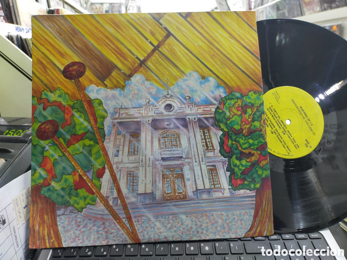Disques de vinyle: Marimba de la universidad de san Carlos lp Guatemala 1983