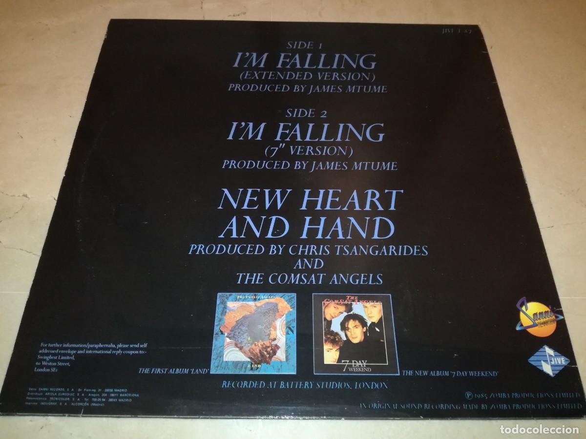Discos de vinilo: THE COMSAT ANGELS-I&acute;M FALLING-ORIGINAL ESPA&Ntilde;OL 1985 - Foto 2