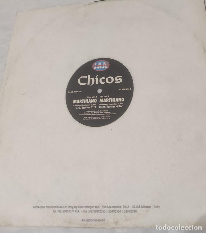 Discos de vinilo: Chicos &lrm;&ndash; Marthiano-MAXI-ITALY-** - Foto 1