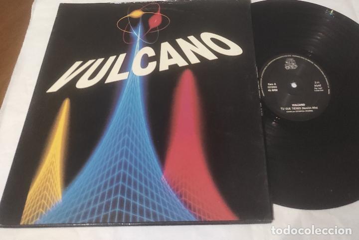 Discos de vinilo: Vulcano &lrm;&ndash; T&uacute; Qu&eacute; Tienes-MAXI-ESPA&Ntilde;A-** - Foto 1