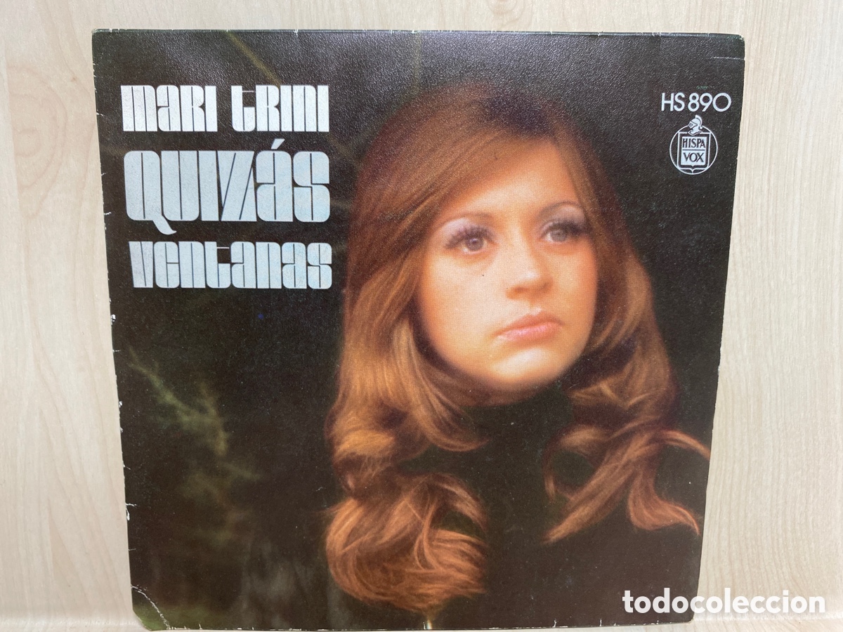 Discos de vinilo: Mari Trini - Quiz&aacute;s / Ventanas (7&rdquo;, Single) - Foto 1
