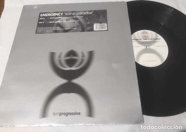 Discos de vinilo: Emergency &lrm;&ndash; Lost In Paradise-MAXI-ESPA&Ntilde;A-** - Foto 1