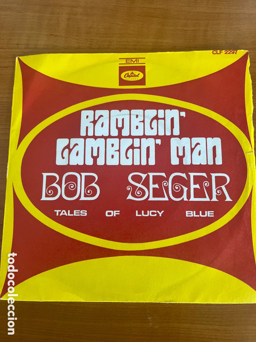 Discos de vinilo: Bob Seger System - Ramblin Gamblin Man - Foto 1