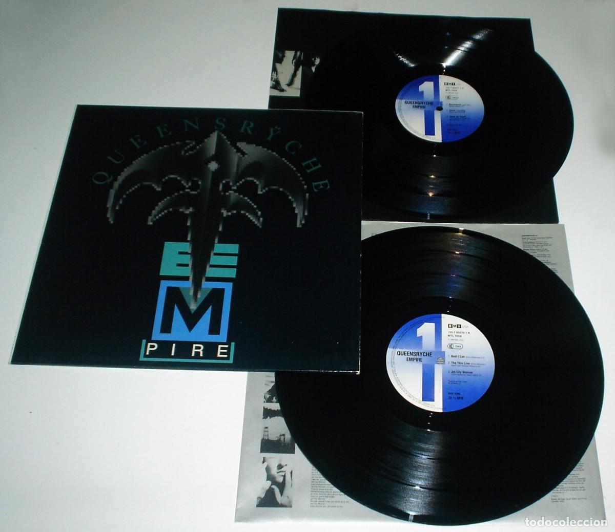 Discos de vinilo: DOBLE LP QUEENSRYCHE - EMPIRE - Foto 4