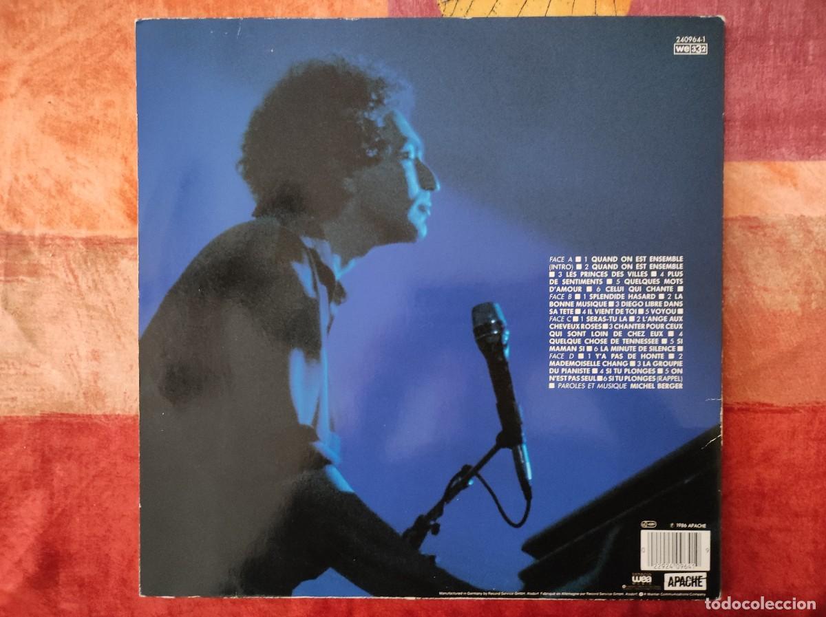 Discos de vinilo: Michel Berger &ndash; Au Zenith - 1986 2lps gatefold - Foto 3