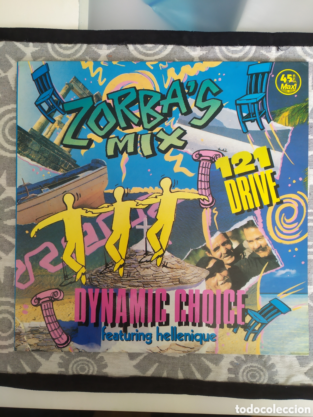 Discos de vinilo: Maxi single Dynamic Choice. Zorbas Mix - Foto 1