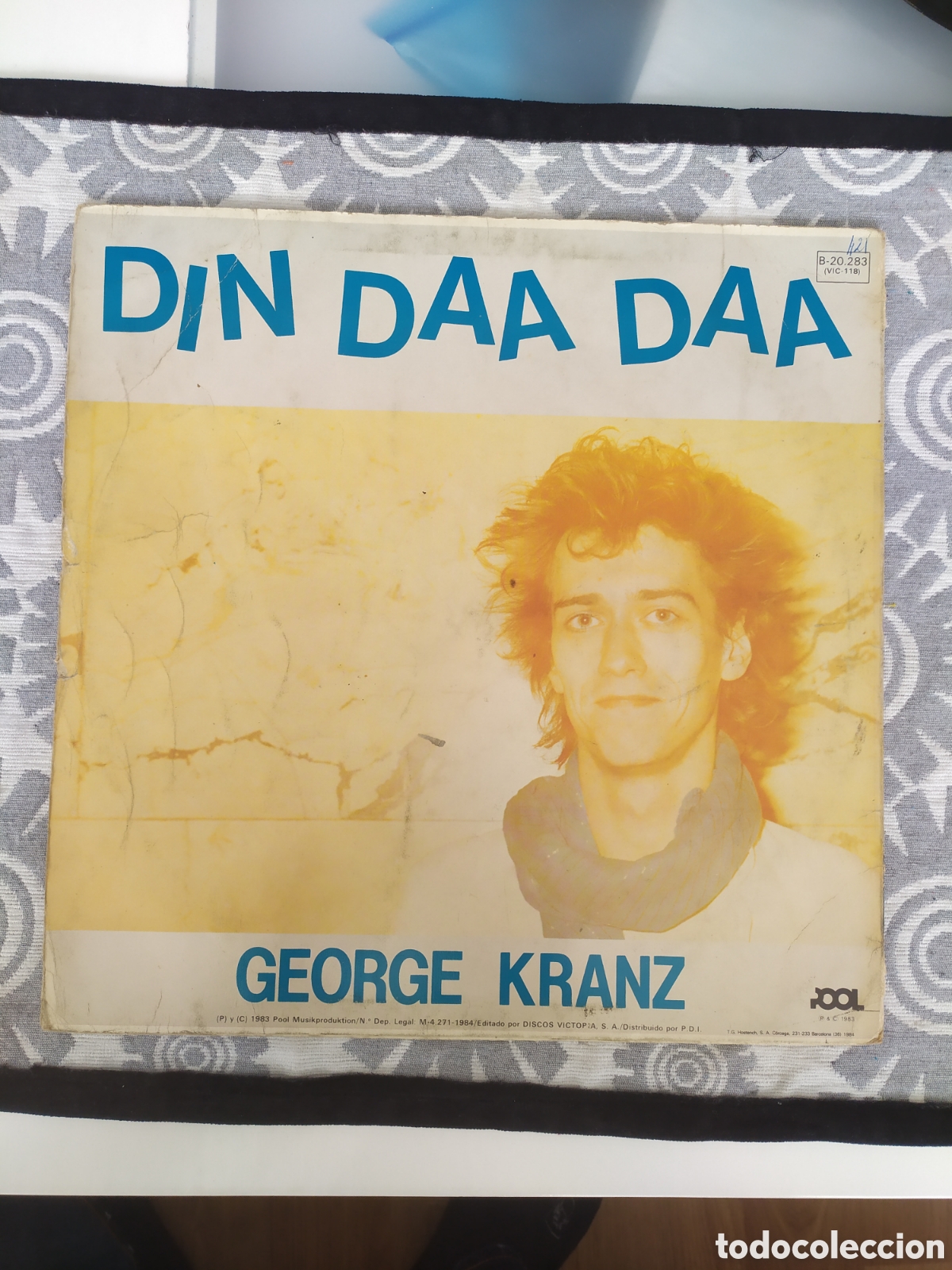 Discos de vinilo: Maxi single George Kranz. Trommeltanz Din Daa Daa - Foto 2