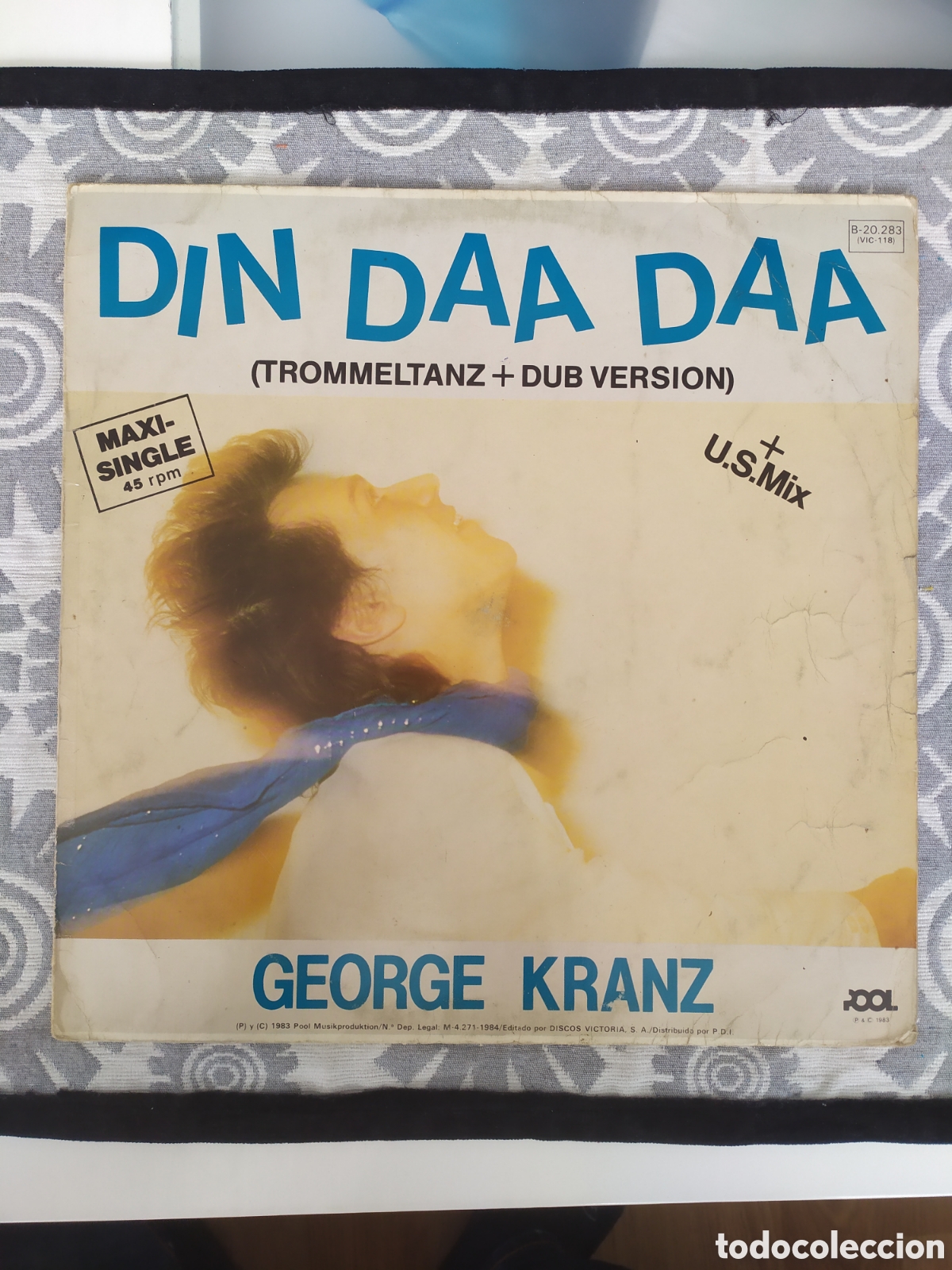 Discos de vinilo: Maxi single George Kranz. Trommeltanz Din Daa Daa - Foto 1
