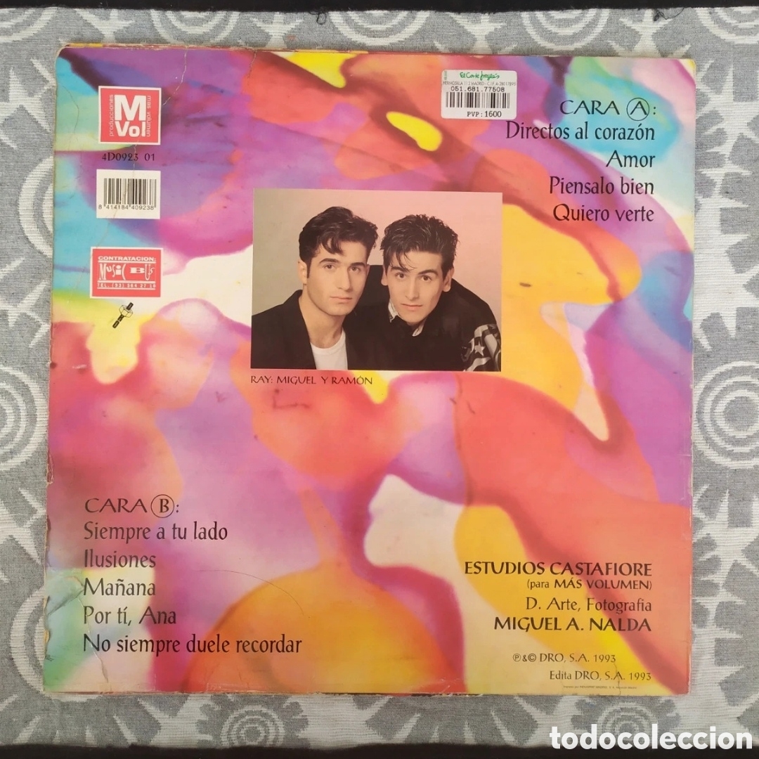 Discos de vinilo: Lp Ray. Ilusiones - Foto 2