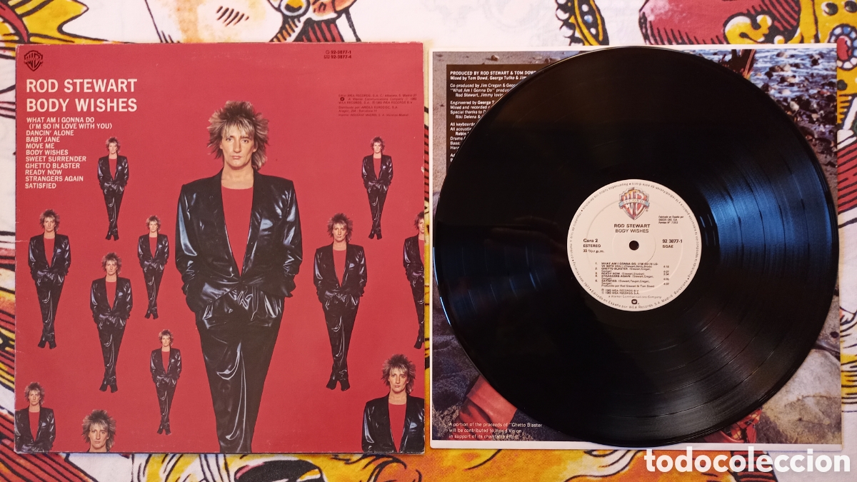 Discos de vinilo: Disco Vinilo Rod Stewart - Foto 2