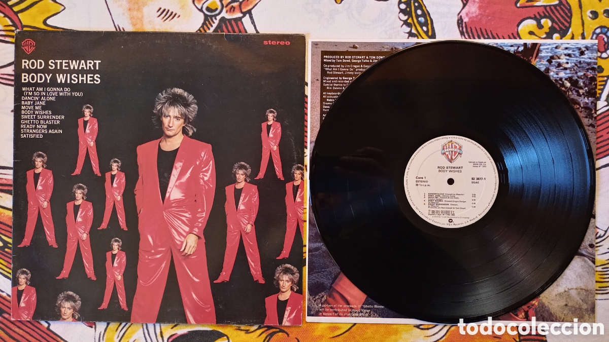 Discos de vinilo: Disco Vinilo Rod Stewart - Foto 1