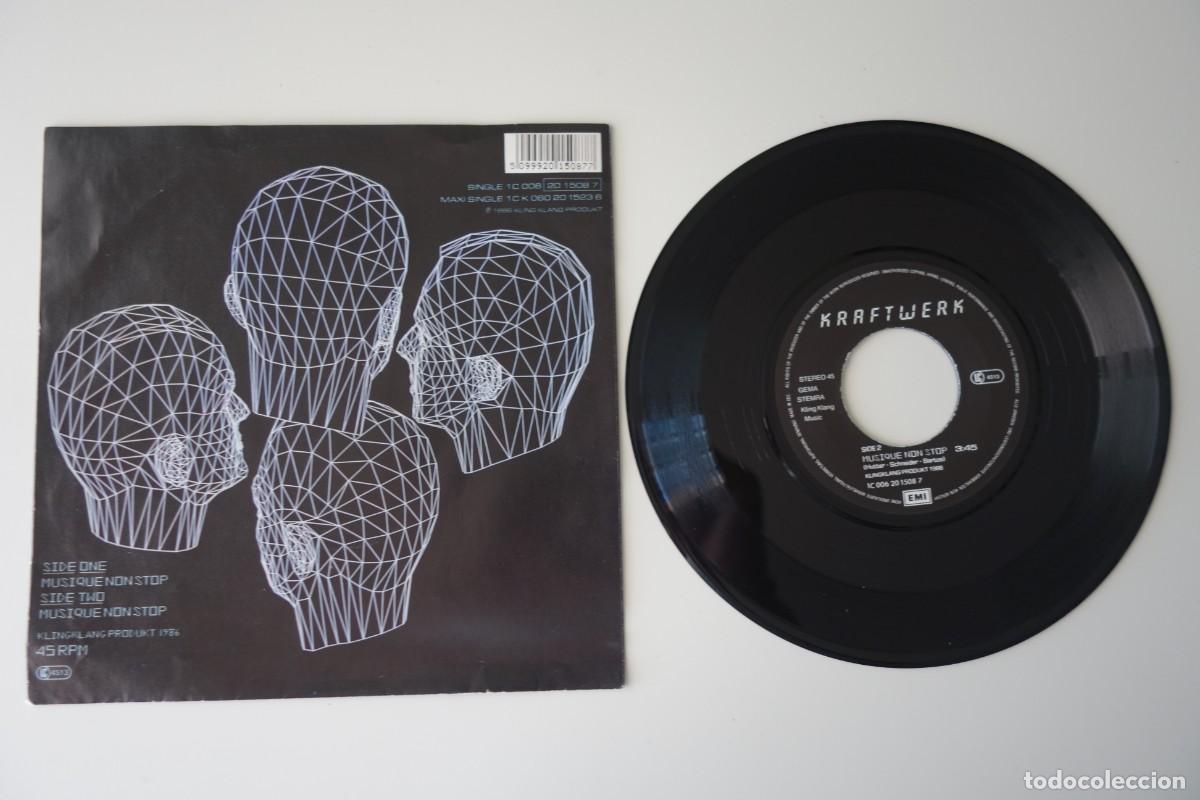 kraftwerk: musique non stop single vinilo 7” al - Buy Maxi Singles of  Pop-Rock International of the 80s on todocoleccion